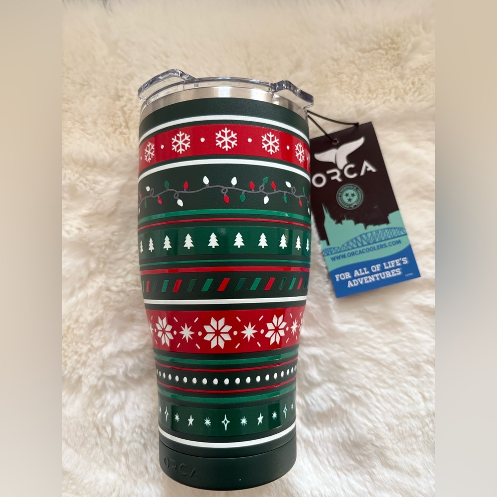 Orca 27oz Christmas Tumbler